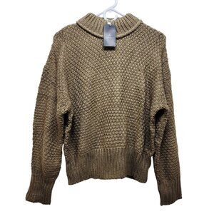 Deepself Womens Knit Turtleneck Sweater Size M Warm & Cozy